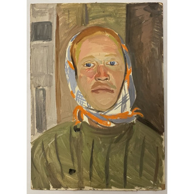 Портрет сельской девушки