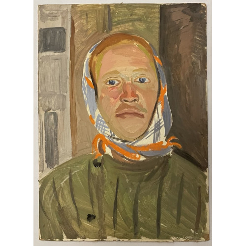 Картина Портрет сельской девушки, художник Жарёнова Элеонора Александровна