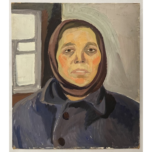 Картина Портрет сельской работницы, художник Жарёнова Элеонора Александровна