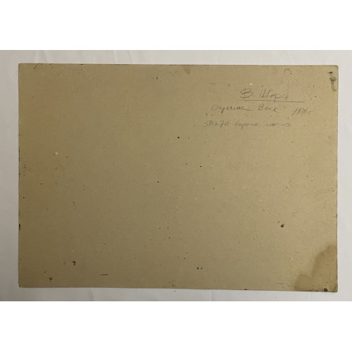 Картина Окраина Восе (Таджикистан), художник Шорц Владимир Антонович 