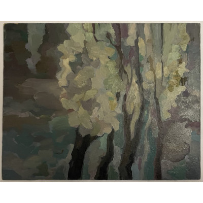 Деревья распушились 