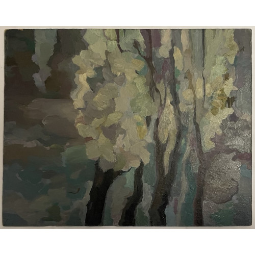 Картина Деревья распушились , художник Шорц Владимир Антонович 