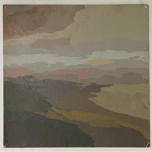 Картина Композиция 1957 год, художник Шорц Владимир Антонович 