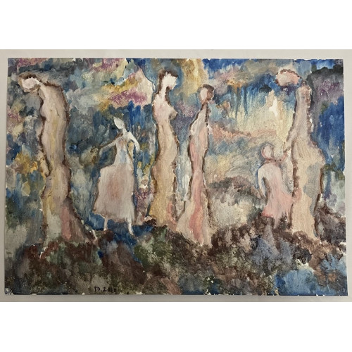 Картина Ритм, художник Эдельман Галина Самсоновна