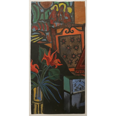 Натюрморт в углу гостинной