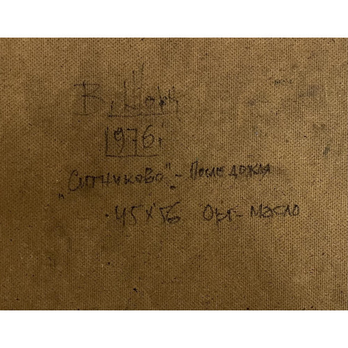 Картина Ситниково. После дождя, художник Шорц Владимир Антонович 