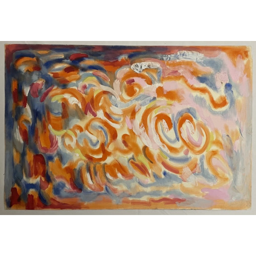 Картина Узоры космоса, художник Комиссаренко Зенон Петрович