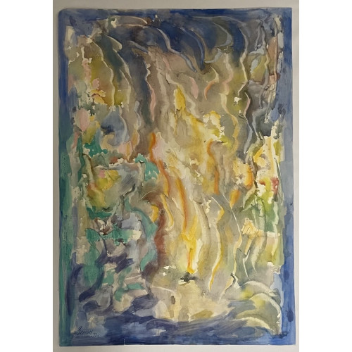 Картина Туманность 1971 год, художник Комиссаренко Зенон Петрович