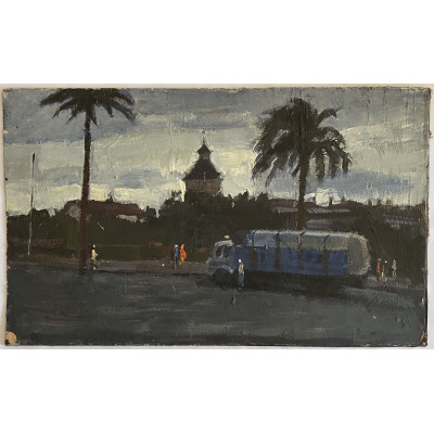 Испания. Пасмурный день в Севилье