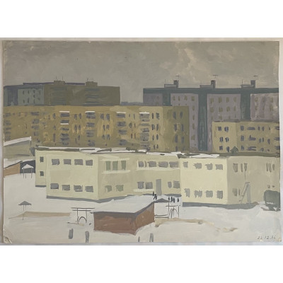 Советский зимний двор