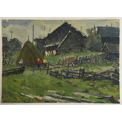 Заготовка сена на севере