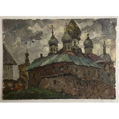 Купола монастыря