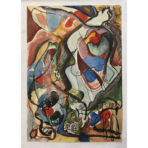 Картина Она в моих мыслях, художник Теплухин Владимир Николаевич