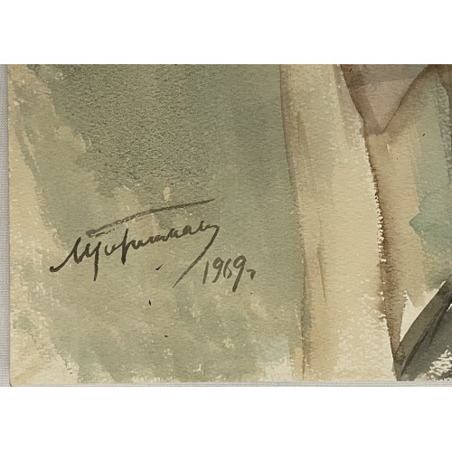 Картина Таня - сестра Ольги, художник Горшман Мендель Хаимович