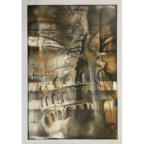 Картина Итальянская смесь красок, художник Гречина Ольга Николаевна