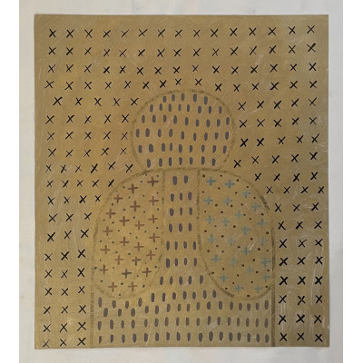 Фигура с золотым свечением