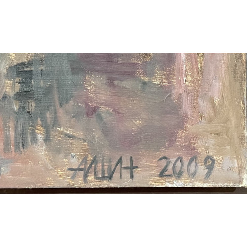 Картина В бане вдвоем 2009 год, художник Ишин Александр Владимирович