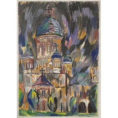 Храм в цветном свете 1968 год