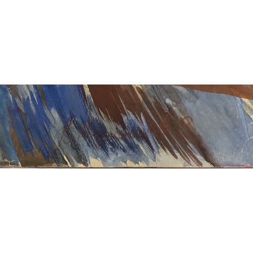 Картина Самарканд 1969 год, художник Афонин Владимир Васильевич 