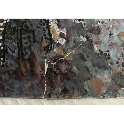 Картина Коломенское в вечернее время, художник Афонин Владимир Васильевич 