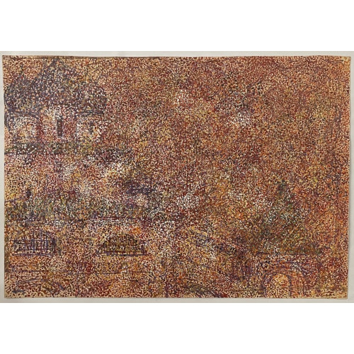 Картина Коломенское в ярких красках, художник Афонин Владимир Васильевич 