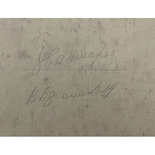 Картина Звенигород 1966 год, художник Афонин Владимир Васильевич 