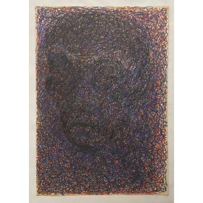 Лица запутанные в красках (3 портрета)