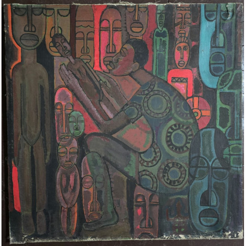 Картина Африканская пластика, художник Дубровин Дмитрий Николаевич