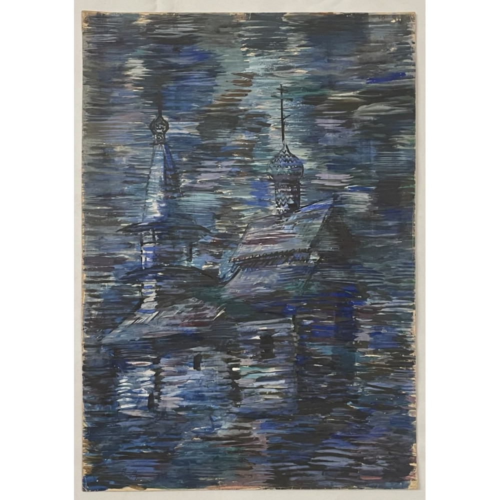 Часовня Кижи. Ильинская церковь. Звенигород (3 работы)