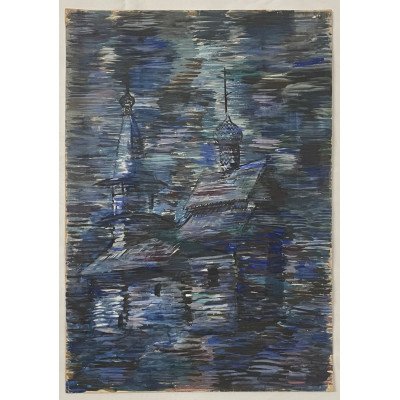 Часовня Кижи. Ильинская церковь. Звенигород (3 работы)