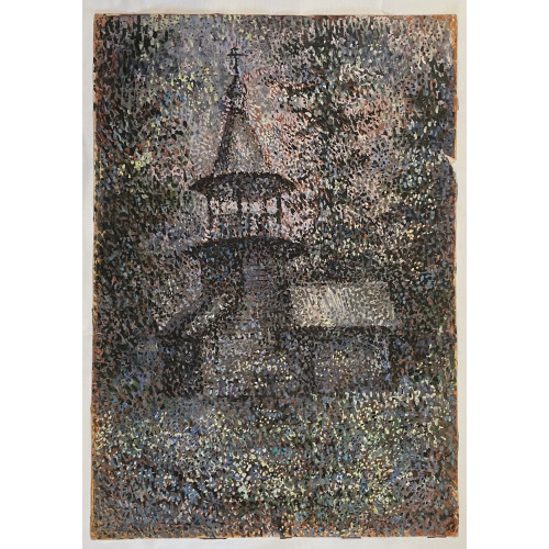 Картина Часовня Заонежье, художник Афонин Владимир Васильевич 