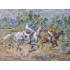 Картина Движение в скачках, художник Хрусталев Сергей Викторович