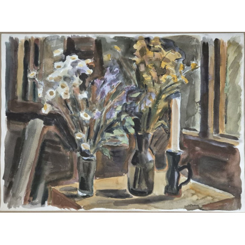 Картина Воспоминания о лете в деревне (двусторонняя), художник Жарёнова Элеонора Александровна