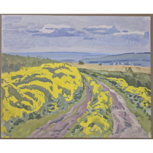 Картина Цветочное поле, художник Титов Анатолий Михайлович