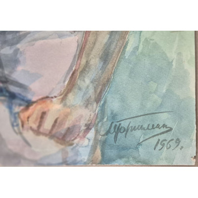 Портрет мальчика на траве