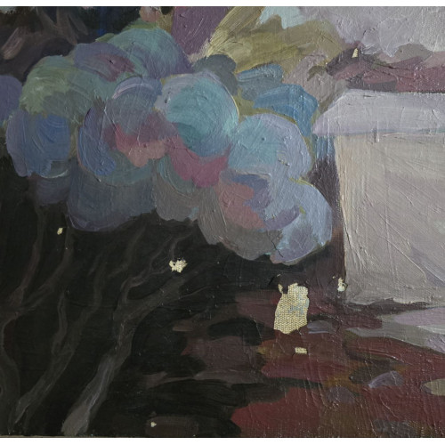 Картина Гармчашма. Таджикистан, художник Шорц Владимир Антонович 