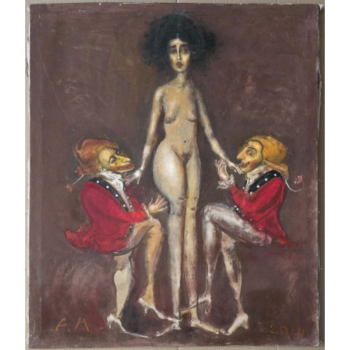 Картина Почитание фаворитов, художник Медведев Андрей Викторович