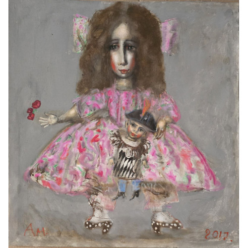 Картина Мальвина и Пьеро, художник Медведев Андрей Викторович