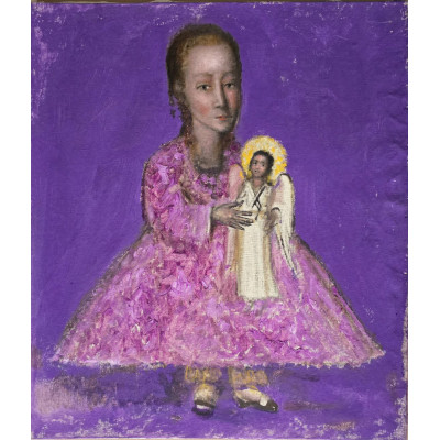 Девочка и ангелочек