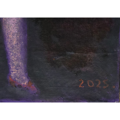 Картина Скачки с игрушочной лошадью, художник Медведев Андрей Викторович