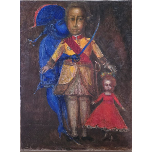 Картина Наследие от отца к дочери, художник Медведев Андрей Викторович