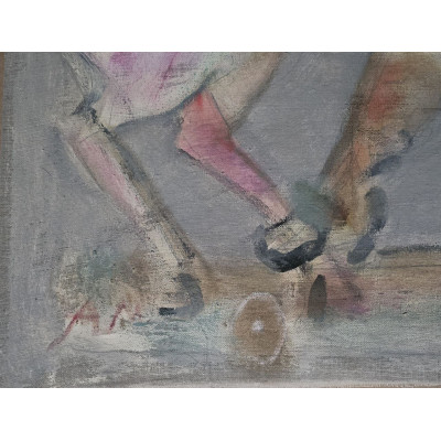 Девочка с розовым бантом