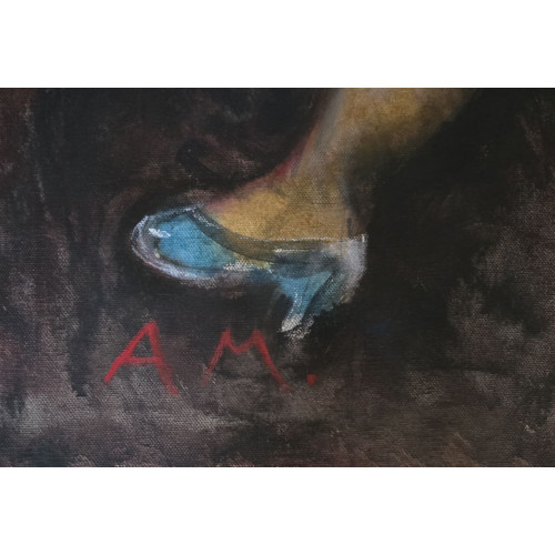 Картина Любимая игрушка - кукла, художник Медведев Андрей Викторович