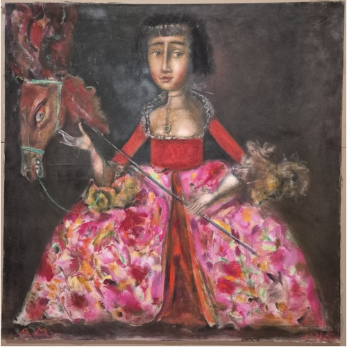 Картина Праздничное платье, художник Медведев Андрей Викторович