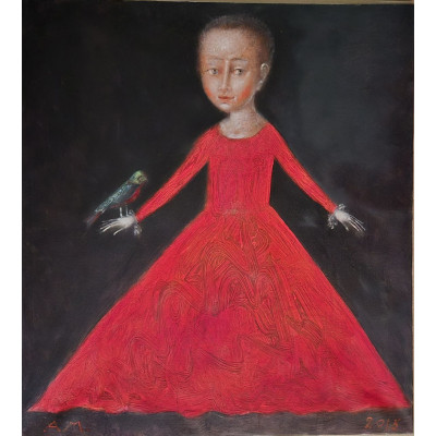 Красавица и птичка