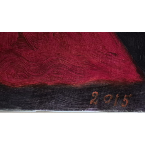 Картина Красавица и птичка, художник Медведев Андрей Викторович