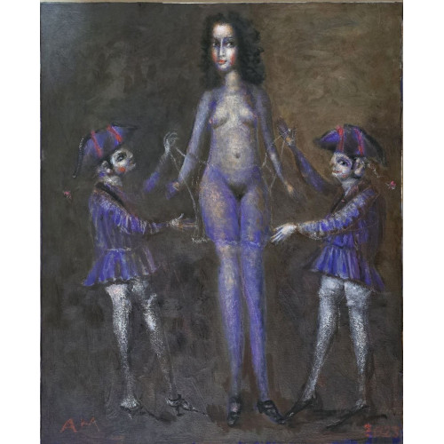 Картина Туалетъ дамы, художник Медведев Андрей Викторович