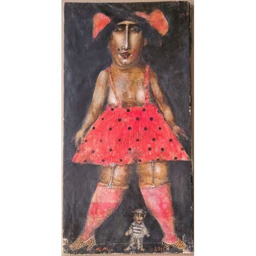 Картина Эффектная женщина, художник Медведев Андрей Викторович