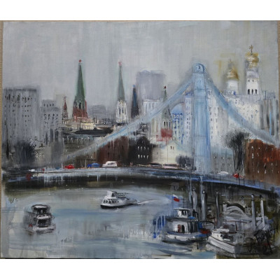 Крымский мост. Москва