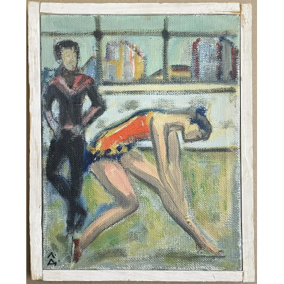 Тренировка фигуристов